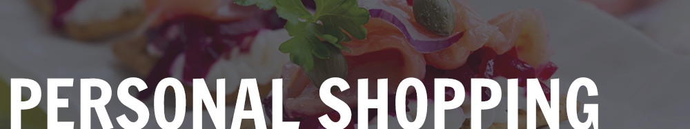 Personal Shopping Banner